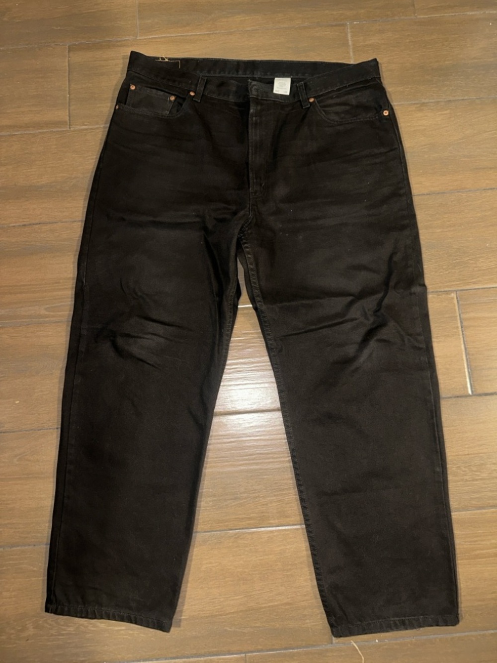 Levi’s Black Straight-Leg Jeans